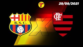 AQUI TEM PRÊMIO Barcelona SC X Flamengo Liberta AOVIVO 290921 Flamengo Libertadores [upl. by Bow]