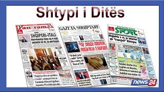 7 shkurt 2024 quotShtypi i ditesquot në News24  quotKoha për tu zgjuarquot ne studio Edvin Peçi [upl. by Belamy]