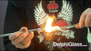 How to Make a Glass Marble  Delphi Glass [upl. by Eehtomit]