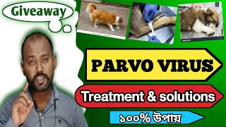 Parvo Dog Virus Treatment Parvovirus Treatment At HomeParvovirus Treatment amp SymptomsParvo In Dog [upl. by Eizzil]