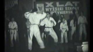 KYOKUSHINshow Andrzej Drewniak 2DanPOLANDKoszalin 1978 [upl. by Golding]