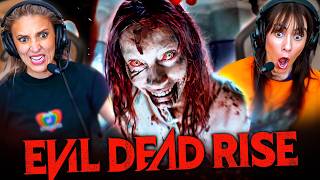 EVIL DEAD RISE 2023 MOVIE REACTION FIRST TIME WATCHING Halloween  Full Movie Review [upl. by Drucie]