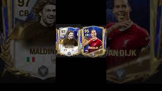 🇱🇺Van dijk vs 🇮🇹maldini fifa football icon fifamobile soccer fcmobile music easports [upl. by Oznola]