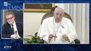 Papa Francesco quotCè un problema di aggressività acuito dalla pandemiaquot  CTCF 06022022 [upl. by Ettegroeg]