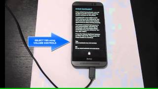 HTC One M9 bootloader unlock usb by HTC PRO CABLE 2 edition 2016 [upl. by Nylirehs]