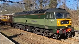 Class 47  47810 ‘D1924’  47593  Tone  Locomotive Services Ltd  LSL  Alsager  070423 [upl. by Aihsikal]