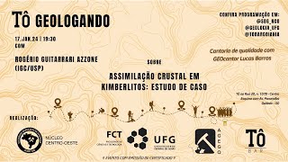 Palestra quotAssimilação crustal em kimberlitos estudo de casoquot  com Rogério G Azzone IGcUSP [upl. by Morrissey]