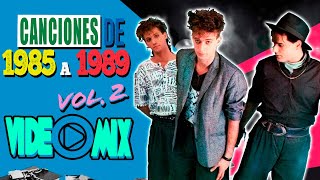 Canciones de 1985 a 1989 Videomix Vol 2 sodastereo hombresg caifanes [upl. by Enitsej370]