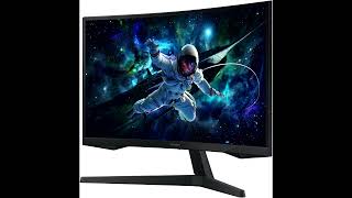 Review Samsung 32Inch Odyssey G55C Series QHD 1000R Curved Gaming Monitor  LS32CG550ENXZA 2024 [upl. by Brennen]