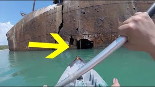 kayakers Discover A 110 year old Abandoned Ghost Ship That Had Quite The History [upl. by Waylin]