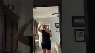 Workout morning routine day 1 done gethealthy healthy healthylifestyle health workout [upl. by Arratal]