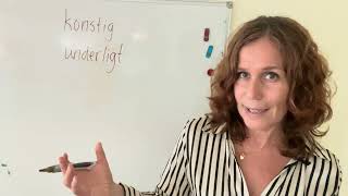 Svenska med Anita How to learn swedish synonymer till quotkonstigquot [upl. by Essirahc]