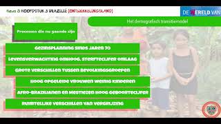 De wereld van Havo 5 H3 §6 Bevolkingsgroei en migratie [upl. by Grekin]