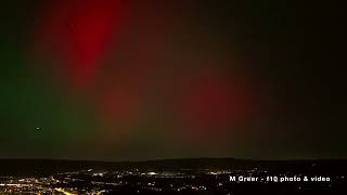 Aurora Borealis  Werneth Low  241010 [upl. by Portugal365]