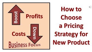 How to Choose a Pricing Strategy for New Product [upl. by Sperling]