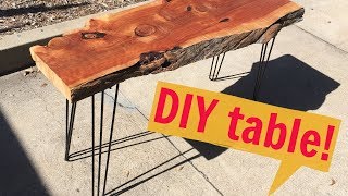 How To Make Hairpin Legs DIY [upl. by Kella]