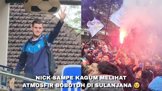 Atmosfir pecah Sulanjana Full dukungan BOBOTOH ketika PERSIB menuju SJH jelang derby vs Persija [upl. by Fornof990]