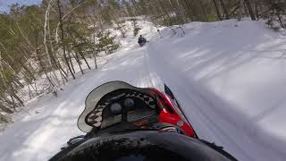 Riding my 2000 polaris xc 600 sp [upl. by Kimura11]