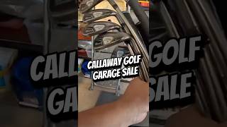 This Callaway golf yard sale was insane golf callaway golftips golfclub golfswing [upl. by Idona]