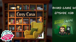 Board Game 101 EP438 Cosy Casa My Shelfie  Règles et critique [upl. by Ytsihc]