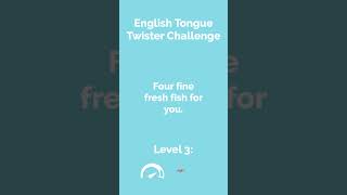 English Tongue Twister Challenge 38 [upl. by Deborah]