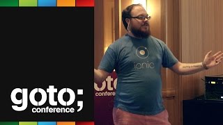 Ionic Mobile App Development with a Superpowered Platform • Matt Kremer • GOTO 2016 [upl. by Osnofla]