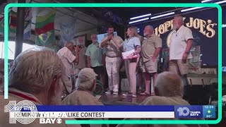 Annual Ernest Hemingway lookalike contest held in Key West [upl. by Keriann]