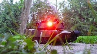 124 Scale M1A2 ABRAMS RC Tank [upl. by Rayford]