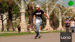 Tutorial longboard Cómo superar obstáculos en la ciudad  Long School [upl. by Octavia167]