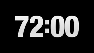 Countdown timer 1 hour and 12 minutes  72 minutes [upl. by Tillio]