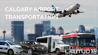 Calgary Airport Public Transportation [upl. by Gehman]