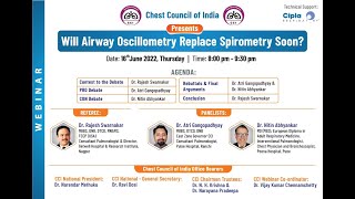 Will Airway Oscillometry Replace Spirometry Soon [upl. by Lithea650]