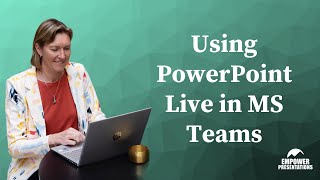 Collaborate and Present with Confidence How to Use PowerPoint Live in MS Teams [upl. by Amathist]