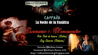 Arkham LCG Octgn  Campaña Core Set Escenario 13 gameplay cooperativo español [upl. by Becky]