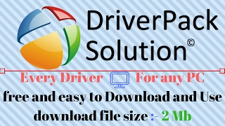 Driverpack solution Free all drivers for any pc  How to Downoad and use driverpack solution [upl. by Onaivlis]