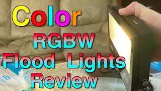 Novostella RGB Flood Light Review NTF94 [upl. by Remas]