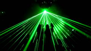 Laser show for Adrenalize  Secrets of Time  Hard Night  Zone Nightclub [upl. by Ydolem]