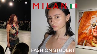 Istituto Marangoni Fashion student living in Milano 🇮🇹🪞 Fashion Week vlog amp I got new Tabis [upl. by Elson]