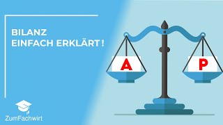 Bilanz einfach erklärt Umlaufvermögen Anlagevermögen [upl. by Alston]