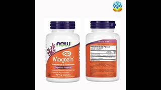 Magtein NOW Foods Magnésio LTreonato [upl. by Ijuy]