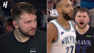 Luka Doncic joins Inside the NBA reacts to his GameWinner in Game 2 [upl. by Truc]