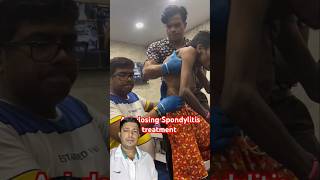 Chiropractic treatment for ankylosing spondylitis chiropractor physiotherapy boxing armwrestling [upl. by Sitelc29]