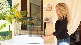 Ferplast bird cage canto video EN [upl. by Hausner]