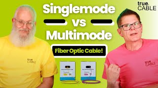 Single Mode vs Multimode Fiber Optic Cable  What To Know in 2024 [upl. by Llenod]