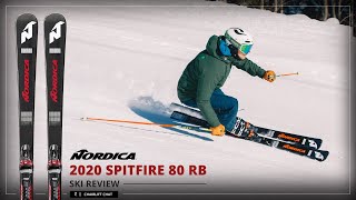 2020 Nordica Spitfire 80 RB Ski Review [upl. by Lesya]