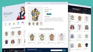 Build and Deploy Ecommerce Website With HTML CSS JavaScript  Full Responsive Ecommerce Course FREE [upl. by Pepito]