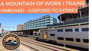 Onboard  Gosford  Sydney  NSW  Trains [upl. by Cosette]