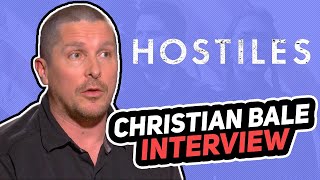 Christian Bale interview quotHostilesquot [upl. by Alisen]