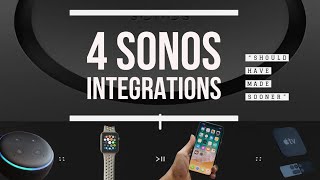 4 Sonos Integrations youll love and use everyday [upl. by Kaenel77]