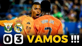 🔥UN MATCH PARFAIT  MBAPPÉ BUTEUR ET LA LIGA RELANCÉE Leganes 03 Real Madrid [upl. by Yenitsed]